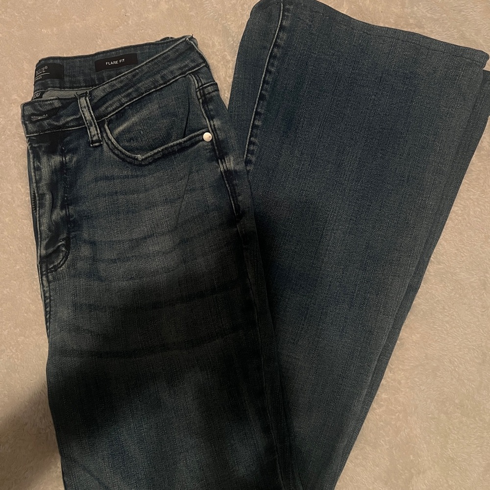 Judy Blue Dark Indigo Flare Jeans